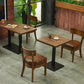Solid Wooden Table Industrial Dining Table with Metal Pedestal Base Clearhalo ' dining_table' 'Dining Tables & Seating' 'Dining Tables' 'furn' 'furn_dining_table' 'Furniture' 'furniture_dining_table' 'Kitchen & Dining Furniture' 'kitchen&dining_furn' 'kitchen' 'kitchen_dining_table' 3994334