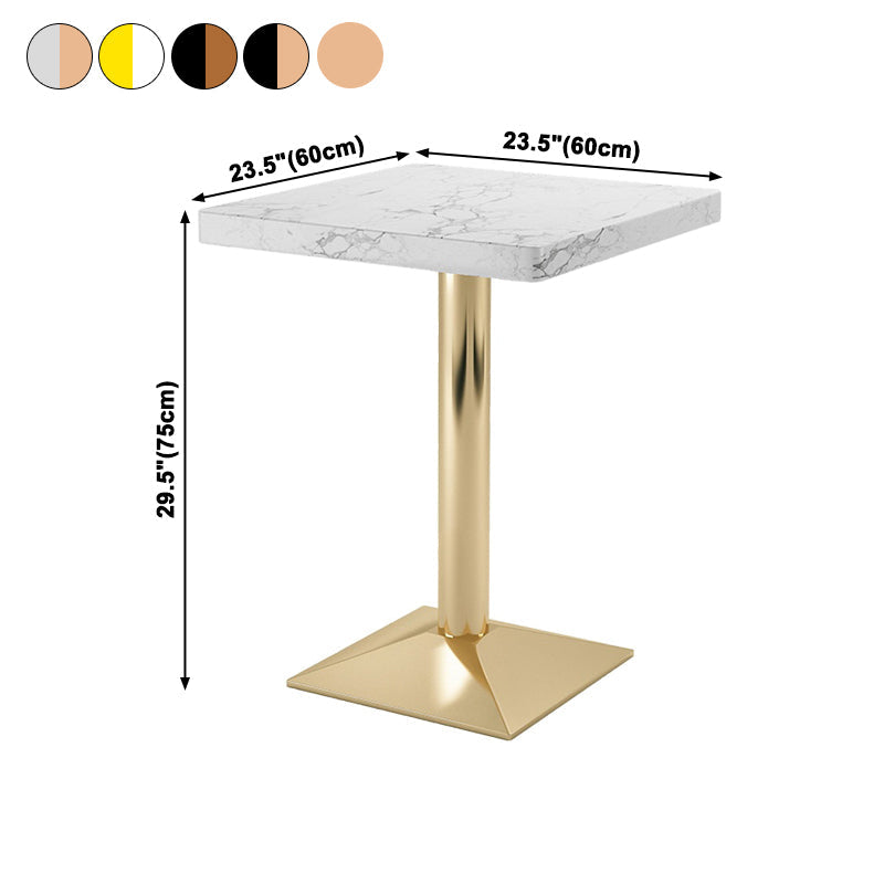 Solid Wooden Table Industrial Dining Table with Metal Pedestal Base Clearhalo ' dining_table' 'Dining Tables & Seating' 'Dining Tables' 'furn' 'furn_dining_table' 'Furniture' 'furniture_dining_table' 'Kitchen & Dining Furniture' 'kitchen&dining_furn' 'kitchen' 'kitchen_dining_table' 3994341
