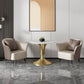 Sintered Stone Dining Table Luxury Style Single Pedestal Base Table for Dining Room Clearhalo ' dining_table' 'Dining Tables & Seating' 'Dining Tables' 'furn' 'furn_dining_table' 'Furniture' 'furniture_dining_table' 'Kitchen & Dining Furniture' 'kitchen&dining_furn' 'kitchen' 'kitchen_dining_table' 3994392
