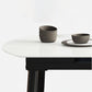 Sintered Stone Top Extendable Round Table for Restaurant Modern Dining Table in White with 4 Legs Clearhalo ' dining_table' 'Dining Tables & Seating' 'Dining Tables' 'furn' 'furn_dining_table' 'Furniture' 'furniture_dining_table' 'Kitchen & Dining Furniture' 'kitchen&dining_furn' 'kitchen' 'kitchen_dining_table' 3994408