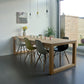 Rectangle Simplicity Dining Table Pine Solid Wood Table with Double Pedestal for Dining Room Clearhalo ' dining_table' 'Dining Tables & Seating' 'Dining Tables' 'furn' 'furn_dining_table' 'Furniture' 'furniture_dining_table' 'Kitchen & Dining Furniture' 'kitchen&dining_furn' 'kitchen' 'kitchen_dining_table' 3994491