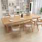 Rectangle Industrial Dining Room Table Pine Solid Wood Table with Trestle Base Clearhalo ' dining_table' 'Dining Tables & Seating' 'Dining Tables' 'furn' 'furn_dining_table' 'Furniture' 'furniture_dining_table' 'Kitchen & Dining Furniture' 'kitchen&dining_furn' 'kitchen' 'kitchen_dining_table' 3994581