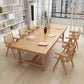 Rectangle Industrial Dining Room Table Pine Solid Wood Table with Trestle Base Clearhalo ' dining_table' 'Dining Tables & Seating' 'Dining Tables' 'furn' 'furn_dining_table' 'Furniture' 'furniture_dining_table' 'Kitchen & Dining Furniture' 'kitchen&dining_furn' 'kitchen' 'kitchen_dining_table' 3994584