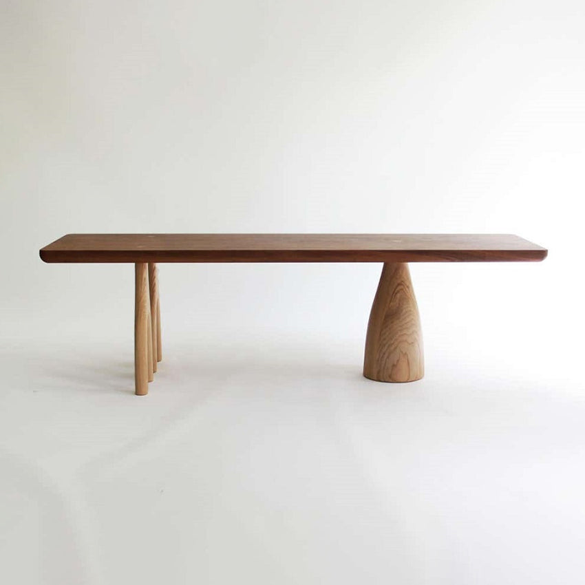 Traditional Luxury Rectangle Dining Table Pine Solid Wood Table with 3 Legs for Dining Room Clearhalo ' dining_table' 'Dining Tables & Seating' 'Dining Tables' 'furn' 'furn_dining_table' 'Furniture' 'furniture_dining_table' 'Kitchen & Dining Furniture' 'kitchen&dining_furn' 'kitchen' 'kitchen_dining_table' 3994609