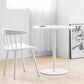 Round Tulip Base Casual Dining Table Four-Color Fixed Table with Solid Wood Clearhalo ' dining_table' 'Dining Tables & Seating' 'Dining Tables' 'furn' 'furn_dining_table' 'Furniture' 'furniture_dining_table' 'Kitchen & Dining Furniture' 'kitchen&dining_furn' 'kitchen' 'kitchen_dining_table' 3994632