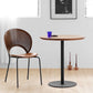 Round Tulip Base Casual Dining Table Four-Color Fixed Table with Solid Wood Clearhalo ' dining_table' 'Dining Tables & Seating' 'Dining Tables' 'furn' 'furn_dining_table' 'Furniture' 'furniture_dining_table' 'Kitchen & Dining Furniture' 'kitchen&dining_furn' 'kitchen' 'kitchen_dining_table' 3994644