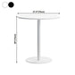 Round Tulip Base Casual Dining Table Four-Color Fixed Table with Solid Wood Clearhalo ' dining_table' 'Dining Tables & Seating' 'Dining Tables' 'furn' 'furn_dining_table' 'Furniture' 'furniture_dining_table' 'Kitchen & Dining Furniture' 'kitchen&dining_furn' 'kitchen' 'kitchen_dining_table' 3994656