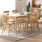 Simplicity Rectangle Dining Table White Sintered Stone Table with 4 Oak Solid Wood Legs Clearhalo ' dining_table' 'Dining Tables & Seating' 'Dining Tables' 'furn' 'furn_dining_table' 'Furniture' 'furniture_dining_table' 'Kitchen & Dining Furniture' 'kitchen&dining_furn' 'kitchen' 'kitchen_dining_table' 3994661