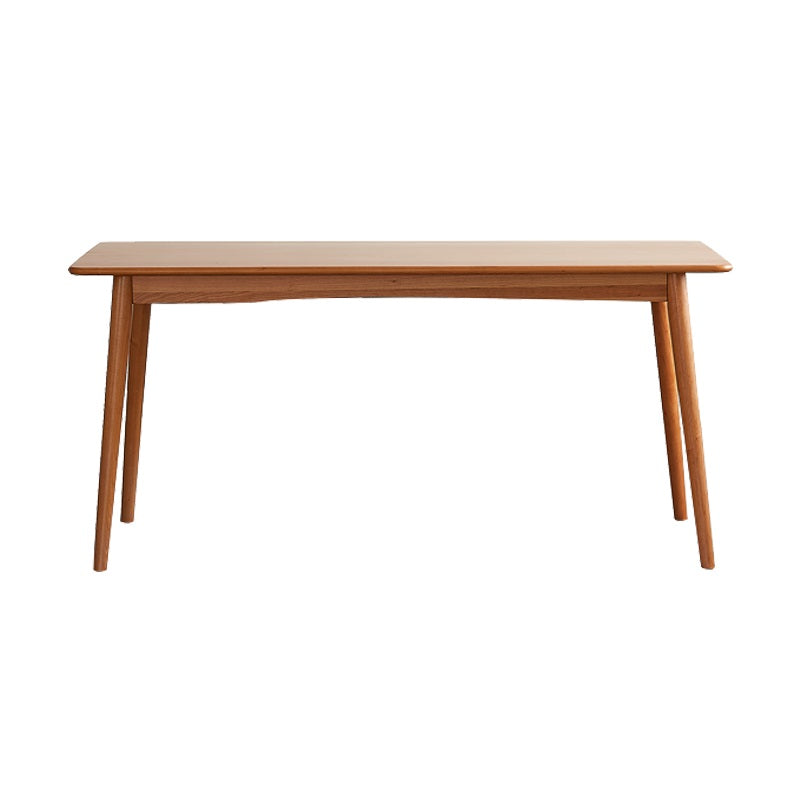 Traditional Luxury Rectangle Dining Table Solid Wood Table with 4 Legs for Dining Room Without Chairs Clearhalo ' dining_table' 'Dining Tables & Seating' 'Dining Tables' 'furn' 'furn_dining_table' 'Furniture' 'furniture_dining_table' 'Kitchen & Dining Furniture' 'kitchen&dining_furn' 'kitchen' 'kitchen_dining_table' 3994677