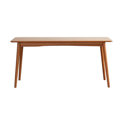 Traditional Luxury Rectangle Dining Table Solid Wood Table with 4 Legs for Dining Room Without Chairs Clearhalo ' dining_table' 'Dining Tables & Seating' 'Dining Tables' 'furn' 'furn_dining_table' 'Furniture' 'furniture_dining_table' 'Kitchen & Dining Furniture' 'kitchen&dining_furn' 'kitchen' 'kitchen_dining_table' 3994677