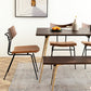 Metal Industrial Rectangle Dining Table Solid Wood Top Table with Legs Clearhalo ' dining_table' 'Dining Tables & Seating' 'Dining Tables' 'furn' 'furn_dining_table' 'Furniture' 'furniture_dining_table' 'Kitchen & Dining Furniture' 'kitchen&dining_furn' 'kitchen' 'kitchen_dining_table' 3994695