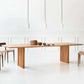 Glam Solid Kitchen Dining Table Rectangle Shape Standard Dining Table with Double Pedestal Bases Clearhalo ' dining_table' 'Dining Tables & Seating' 'Dining Tables' 'furn' 'furn_dining_table' 'Furniture' 'furniture_dining_table' 'Kitchen & Dining Furniture' 'kitchen&dining_furn' 'kitchen' 'kitchen_dining_table' 3994705