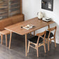 Rectangle Pine Solid Wood Table for Restaurant Modern Dining Table with 4 Legs Clearhalo ' dining_table' 'Dining Tables & Seating' 'Dining Tables' 'furn' 'furn_dining_table' 'Furniture' 'furniture_dining_table' 'Kitchen & Dining Furniture' 'kitchen&dining_furn' 'kitchen' 'kitchen_dining_table' 3994718
