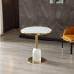 Round Shape Sintered Stone Dining Table Glam Pedestal Table for Dining Room Gloss White Without Chairs Clearhalo ' dining_table' 'Dining Tables & Seating' 'Dining Tables' 'furn' 'furn_dining_table' 'Furniture' 'furniture_dining_table' 'Kitchen & Dining Furniture' 'kitchen&dining_furn' 'kitchen' 'kitchen_dining_table' 3994773