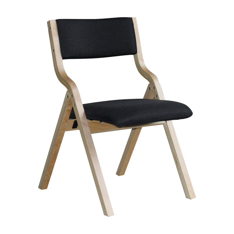 Upholstered Contemporary Home Side Chair Open Matte Finish Dining Chair Black 1 Piece Clearhalo ' kitchen&dining_furn' 'Dining Chairs' 'Dining Tables & Seating' 'dining_chair' 'furn' 'furn_dining_chair' 'Furniture' 'furniture_dining_chair' 'Kitchen & Dining Furniture' 'kitchen' 3997258
