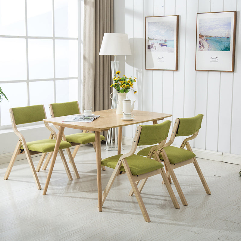 Upholstered Contemporary Home Side Chair Open Matte Finish Dining Chair Clearhalo ' kitchen&dining_furn' 'Dining Chairs' 'Dining Tables & Seating' 'dining_chair' 'furn' 'furn_dining_chair' 'Furniture' 'furniture_dining_chair' 'Kitchen & Dining Furniture' 'kitchen' 3997263