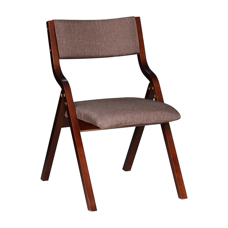 Upholstered Contemporary Home Side Chair Open Matte Finish Dining Chair Coffee 1 Piece Clearhalo ' kitchen&dining_furn' 'Dining Chairs' 'Dining Tables & Seating' 'dining_chair' 'furn' 'furn_dining_chair' 'Furniture' 'furniture_dining_chair' 'Kitchen & Dining Furniture' 'kitchen' 3997287