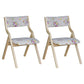 Upholstered Contemporary Home Side Chair Open Matte Finish Dining Chair Beige 2 Piece Set Clearhalo ' kitchen&dining_furn' 'Dining Chairs' 'Dining Tables & Seating' 'dining_chair' 'furn' 'furn_dining_chair' 'Furniture' 'furniture_dining_chair' 'Kitchen & Dining Furniture' 'kitchen' 3997297