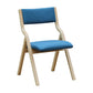 Upholstered Contemporary Home Side Chair Open Matte Finish Dining Chair Ocean Blue 1 Piece Clearhalo ' kitchen&dining_furn' 'Dining Chairs' 'Dining Tables & Seating' 'dining_chair' 'furn' 'furn_dining_chair' 'Furniture' 'furniture_dining_chair' 'Kitchen & Dining Furniture' 'kitchen' 3997305