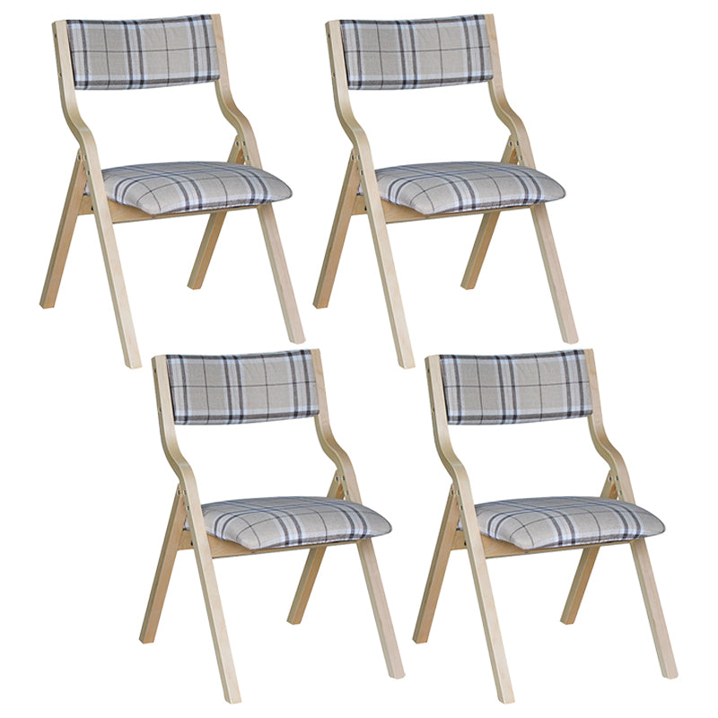 Upholstered Contemporary Home Side Chair Open Matte Finish Dining Chair Black Gray-White 4 Piece Set Clearhalo ' kitchen&dining_furn' 'Dining Chairs' 'Dining Tables & Seating' 'dining_chair' 'furn' 'furn_dining_chair' 'Furniture' 'furniture_dining_chair' 'Kitchen & Dining Furniture' 'kitchen' 3997316