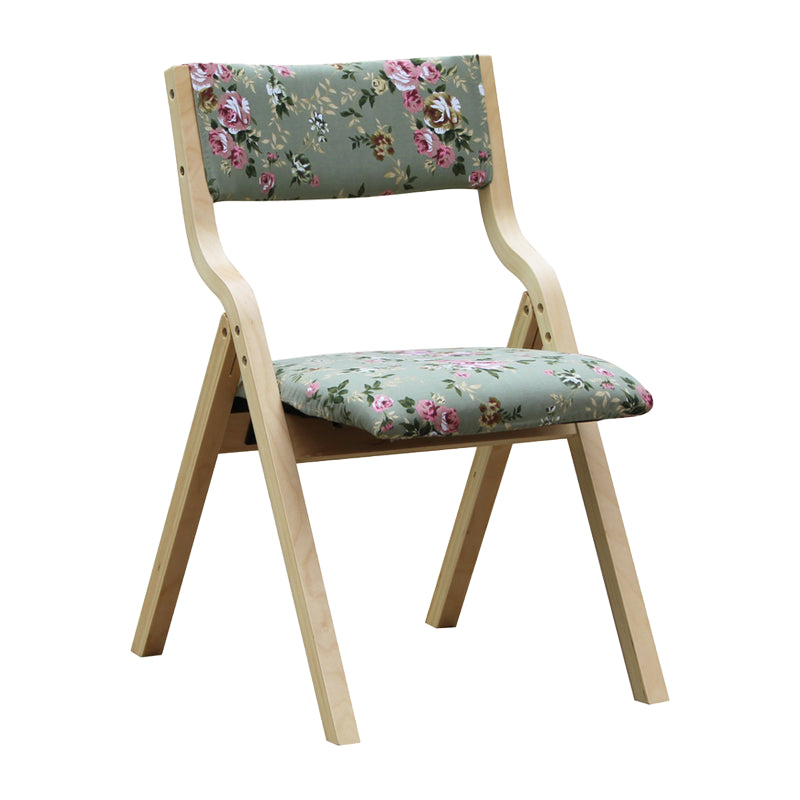 Upholstered Contemporary Home Side Chair Open Matte Finish Dining Chair Green-Red 1 Piece Clearhalo ' kitchen&dining_furn' 'Dining Chairs' 'Dining Tables & Seating' 'dining_chair' 'furn' 'furn_dining_chair' 'Furniture' 'furniture_dining_chair' 'Kitchen & Dining Furniture' 'kitchen' 3997317