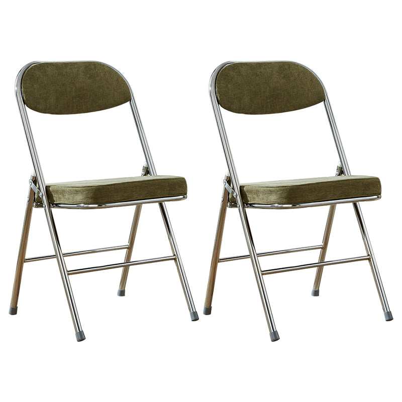 Upholstered Scandinavian Home Side Chair Matte Finish Folding Dining Chair Green 2 Piece Set Clearhalo ' kitchen&dining_furn' 'Dining Chairs' 'Dining Tables & Seating' 'dining_chair' 'furn' 'furn_dining_chair' 'Furniture' 'furniture_dining_chair' 'Kitchen & Dining Furniture' 'kitchen' 3997400