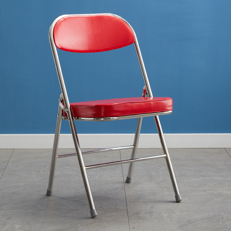 Upholstered Scandinavian Home Side Chair Matte Finish Folding Dining Chair Dark Red 1 Piece Clearhalo ' kitchen&dining_furn' 'Dining Chairs' 'Dining Tables & Seating' 'dining_chair' 'furn' 'furn_dining_chair' 'Furniture' 'furniture_dining_chair' 'Kitchen & Dining Furniture' 'kitchen' 3997408