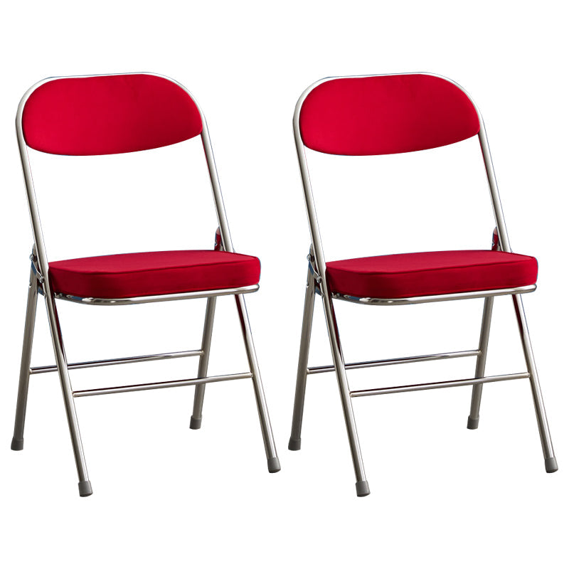 Upholstered Scandinavian Home Side Chair Matte Finish Folding Dining Chair Brick Red 2 Piece Set Clearhalo ' kitchen&dining_furn' 'Dining Chairs' 'Dining Tables & Seating' 'dining_chair' 'furn' 'furn_dining_chair' 'Furniture' 'furniture_dining_chair' 'Kitchen & Dining Furniture' 'kitchen' 3997418