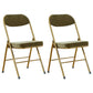 Upholstered Scandinavian Home Side Chair Matte Finish Folding Dining Chair Olive Green 2 Piece Set Clearhalo ' kitchen&dining_furn' 'Dining Chairs' 'Dining Tables & Seating' 'dining_chair' 'furn' 'furn_dining_chair' 'Furniture' 'furniture_dining_chair' 'Kitchen & Dining Furniture' 'kitchen' 3997421