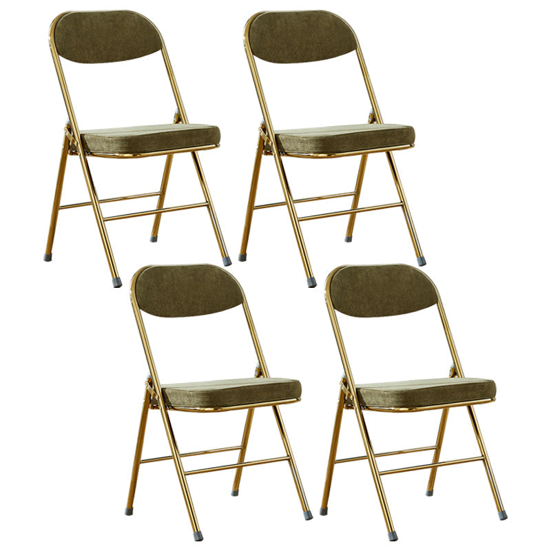 Upholstered Scandinavian Home Side Chair Matte Finish Folding Dining Chair Olive Green 4 Piece Set Clearhalo ' kitchen&dining_furn' 'Dining Chairs' 'Dining Tables & Seating' 'dining_chair' 'furn' 'furn_dining_chair' 'Furniture' 'furniture_dining_chair' 'Kitchen & Dining Furniture' 'kitchen' 3997422