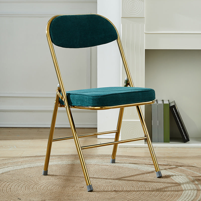 Upholstered Scandinavian Home Side Chair Matte Finish Folding Dining Chair Blackish Green 1 Piece Clearhalo ' kitchen&dining_furn' 'Dining Chairs' 'Dining Tables & Seating' 'dining_chair' 'furn' 'furn_dining_chair' 'Furniture' 'furniture_dining_chair' 'Kitchen & Dining Furniture' 'kitchen' 3997429