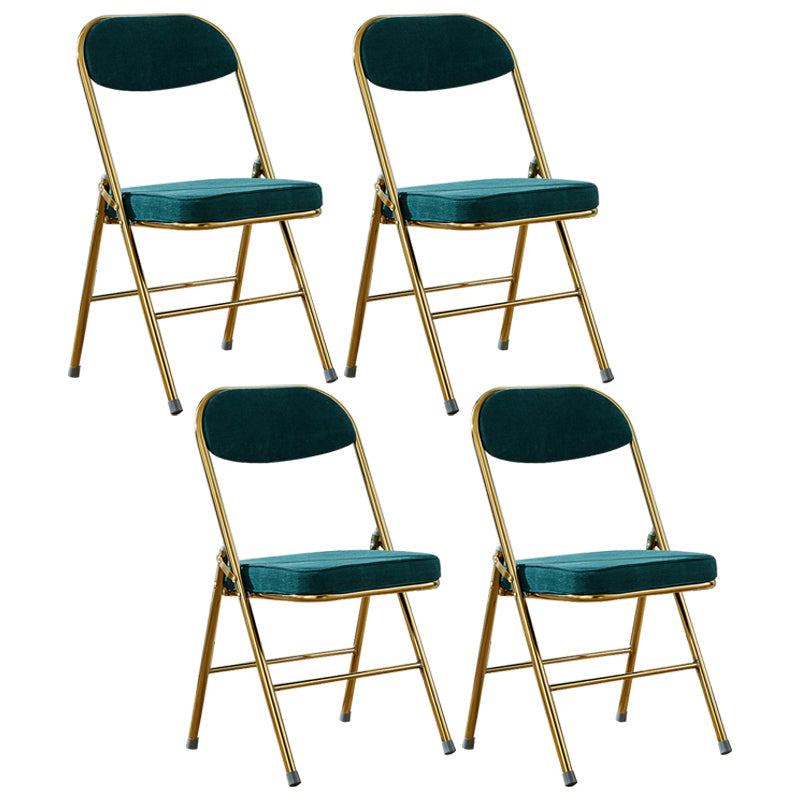 Upholstered Scandinavian Home Side Chair Matte Finish Folding Dining Chair Blackish Green 4 Piece Set Clearhalo ' kitchen&dining_furn' 'Dining Chairs' 'Dining Tables & Seating' 'dining_chair' 'furn' 'furn_dining_chair' 'Furniture' 'furniture_dining_chair' 'Kitchen & Dining Furniture' 'kitchen' 3997431