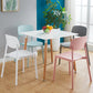 Modern Style Plastic Dining Chairs Open Back Dining Stackable Chair for Kitchen (Set of 4) Clearhalo ' kitchen&dining_furn' 'Dining Chairs' 'Dining Tables & Seating' 'dining_chair' 'furn' 'furn_dining_chair' 'Furniture' 'furniture_dining_chair' 'Kitchen & Dining Furniture' 'kitchen' 3997551