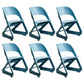 Minimalist Style Plastic Dining Armless Chairs Open Back Dining Side Chairs Blue 6 Piece Set Clearhalo ' kitchen&dining_furn' 'Dining Chairs' 'Dining Tables & Seating' 'dining_chair' 'furn' 'furn_dining_chair' 'Furniture' 'furniture_dining_chair' 'Kitchen & Dining Furniture' 'kitchen' 3997760
