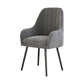 Scandinavian Style Upholstered Arm Chair Solid Back Dining Single Chair for Home Clearhalo ' kitchen&dining_furn' 'Dining Chairs' 'Dining Tables & Seating' 'dining_chair' 'furn' 'furn_dining_chair' 'Furniture' 'furniture_dining_chair' 'Kitchen & Dining Furniture' 'kitchen' 3997868