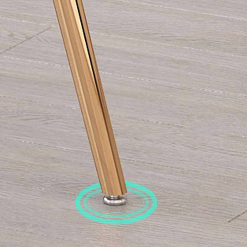 Scandinavian Style Upholstered Arm Chair Solid Back Dining Single Chair for Home Clearhalo ' kitchen&dining_furn' 'Dining Chairs' 'Dining Tables & Seating' 'dining_chair' 'furn' 'furn_dining_chair' 'Furniture' 'furniture_dining_chair' 'Kitchen & Dining Furniture' 'kitchen' 3997873