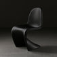 Contemporary Style Plastic Dining Armless Chair Solid Back Side Chair for Home Black 1 Piece Clearhalo ' kitchen&dining_furn' 'Dining Chairs' 'Dining Tables & Seating' 'dining_chair' 'Furniture' 'furniture_dining_chair' 'Kitchen & Dining Furniture' 'kitchen' 3997931