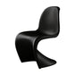 Contemporary Style Plastic Dining Armless Chair Solid Back Side Chair for Home Clearhalo ' kitchen&dining_furn' 'Dining Chairs' 'Dining Tables & Seating' 'dining_chair' 'Furniture' 'furniture_dining_chair' 'Kitchen & Dining Furniture' 'kitchen' 3997938