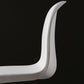 Contemporary Style Plastic Dining Armless Chair Solid Back Side Chair for Home Clearhalo ' kitchen&dining_furn' 'Dining Chairs' 'Dining Tables & Seating' 'dining_chair' 'Furniture' 'furniture_dining_chair' 'Kitchen & Dining Furniture' 'kitchen' 3997942