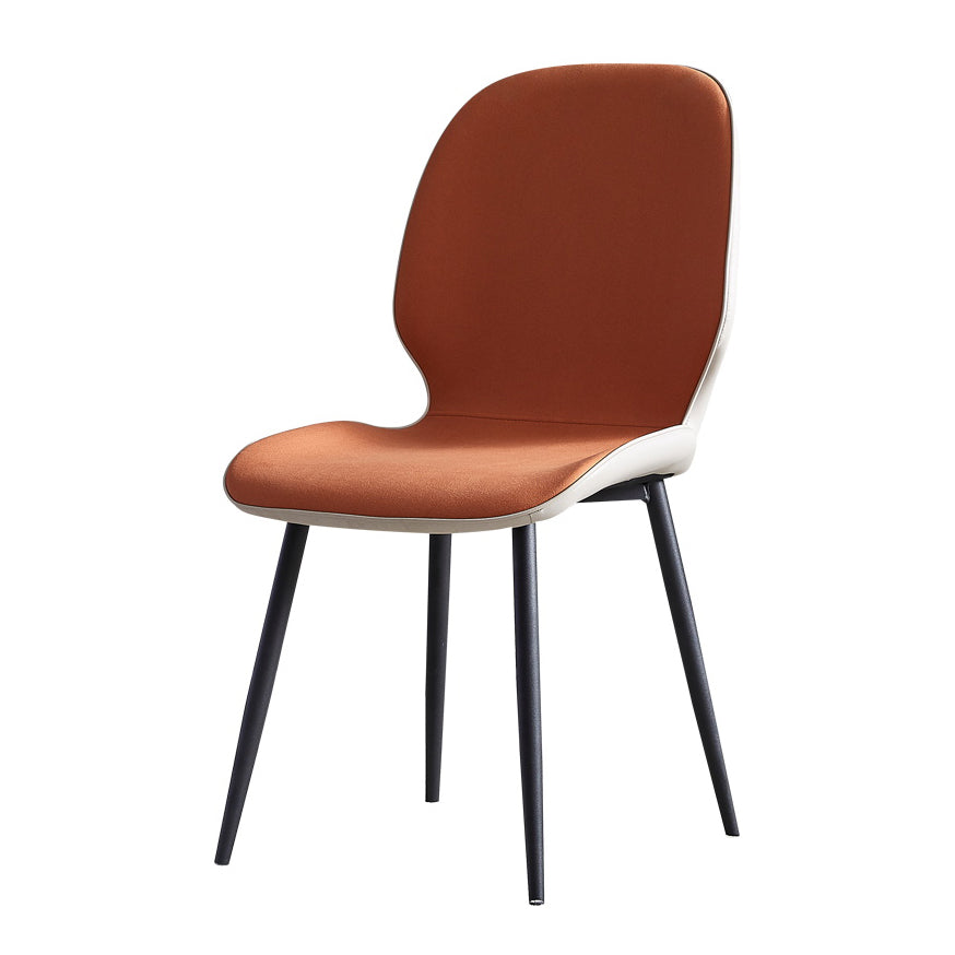 Minimalist Style Leather Dining Chairs Wingback Parsons Chairs for Kitchen Clearhalo ' kitchen&dining_furn' 'Dining Chairs' 'Dining Tables & Seating' 'dining_chair' 'furn' 'furn_dining_chair' 'Furniture' 'furniture_dining_chair' 'Kitchen & Dining Furniture' 'kitchen' 3997996