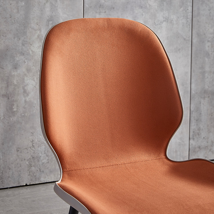 Minimalist Style Leather Dining Chairs Wingback Parsons Chairs for Kitchen Clearhalo ' kitchen&dining_furn' 'Dining Chairs' 'Dining Tables & Seating' 'dining_chair' 'furn' 'furn_dining_chair' 'Furniture' 'furniture_dining_chair' 'Kitchen & Dining Furniture' 'kitchen' 3998000