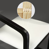 Minimalist Style Upholstered Armless Dining Chairs Open Back Dining Side Chair (Set of 2) Clearhalo ' kitchen&dining_furn' 'Dining Chairs' 'Dining Tables & Seating' 'dining_chair' 'furn' 'furn_dining_chair' 'Furniture' 'furniture_dining_chair' 'Kitchen & Dining Furniture' 'kitchen' 3998055