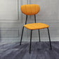 Industrial Style Upholstered Armless Dining Chairs Open Back Dining Chairs Orange 1 Piece Clearhalo ' kitchen&dining_furn' 'Dining Chairs' 'Dining Tables & Seating' 'dining_chair' 'furn' 'furn_dining_chair' 'Furniture' 'furniture_dining_chair' 'Kitchen & Dining Furniture' 'kitchen' 3998064