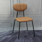 Industrial Style Upholstered Armless Dining Chairs Open Back Dining Chairs Light Coffee 1 Piece Clearhalo ' kitchen&dining_furn' 'Dining Chairs' 'Dining Tables & Seating' 'dining_chair' 'furn' 'furn_dining_chair' 'Furniture' 'furniture_dining_chair' 'Kitchen & Dining Furniture' 'kitchen' 3998077