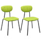 Industrial Style Upholstered Armless Dining Chairs Open Back Dining Chairs Fruit Green 2 Piece Set Clearhalo ' kitchen&dining_furn' 'Dining Chairs' 'Dining Tables & Seating' 'dining_chair' 'furn' 'furn_dining_chair' 'Furniture' 'furniture_dining_chair' 'Kitchen & Dining Furniture' 'kitchen' 3998087