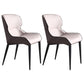 Modern Indoor-Outdoor Dining Room Armchairs Upholstered Linen Fabric Dining Metal Chair Cream Gray 2 Piece Set Clearhalo ' kitchen&dining_furn' 'Dining Chairs' 'Dining Tables & Seating' 'dining_chair' 'furn' 'furn_dining_chair' 'Furniture' 'furniture_dining_chair' 'Kitchen & Dining Furniture' 'kitchen' 3998158