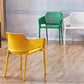Contemporary Style Plastic Dining Chairs Stackable Dining Arm Chairs for Kitchen Clearhalo ' kitchen&dining_furn' 'Dining Chairs' 'Dining Tables & Seating' 'dining_chair' 'furn' 'furn_dining_chair' 'Furniture' 'furniture_dining_chair' 'Kitchen & Dining Furniture' 'kitchen' 3998176