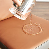 Contemporary Metal Chairs Set Dining Room Solid Back Side Chairs (Set of 2) Clearhalo ' kitchen&dining_furn' 'Dining Chairs' 'Dining Tables & Seating' 'dining_chair' 'furn' 'furn_dining_chair' 'Furniture' 'furniture_dining_chair' 'Kitchen & Dining Furniture' 'kitchen' 3998349