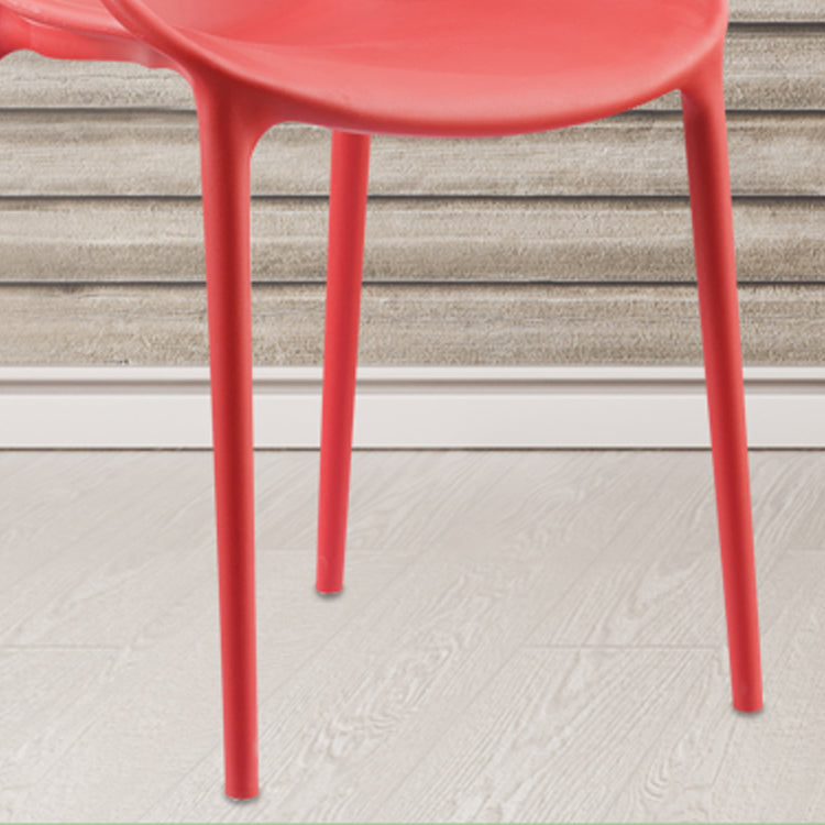 Contemporary Style Dining Chairs Plastic Dining Arm Chairs for Kitchen Clearhalo ' kitchen&dining_furn' 'Dining Chairs' 'Dining Tables & Seating' 'dining_chair' 'furn' 'furn_dining_chair' 'Furniture' 'furniture_dining_chair' 'Kitchen & Dining Furniture' 'kitchen' 3998369