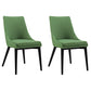 Contemporary Upholstered Restaurant Side Chair Matte Finish Parsons Dining Chair Green Clearhalo ' kitchen&dining_furn' 'Dining Chairs' 'Dining Tables & Seating' 'dining_chair' 'furn' 'furn_dining_chair' 'Furniture' 'furniture_dining_chair' 'Kitchen & Dining Furniture' 'kitchen' 3998406